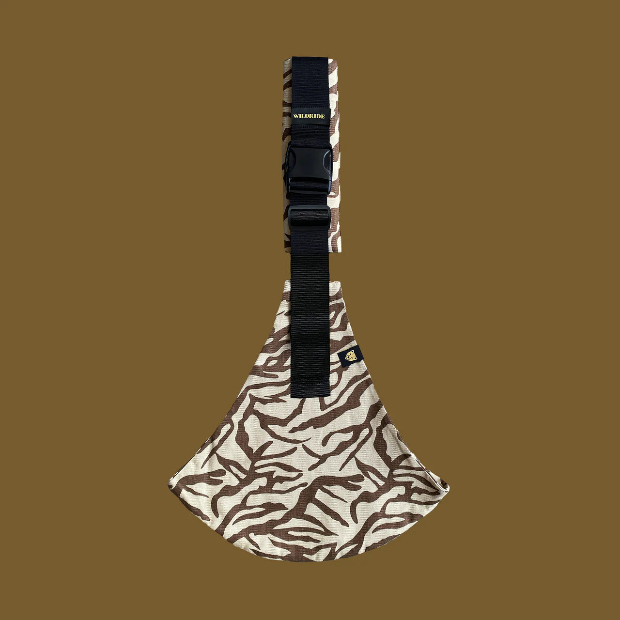 Brúnn Zebra Mjaðmapoki